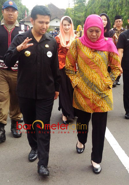 POTENSIAL: Emil Dardak berpeluang besar mendampingi Khofifah di Pilgub Jatim 2018. Beranikah dia meninggalkan PDIP? | Foto: Barometerjatim.com/ROY HASIBUAN