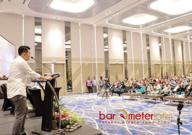 DAYA SAING INDUSTRI: Industri di Jatim perlu dipacu untuk membangun industri turunan kedua atau ketiga agar daya saing semakin kuat. | Foto: Barometerjatim.com/ROY HASIBUAN