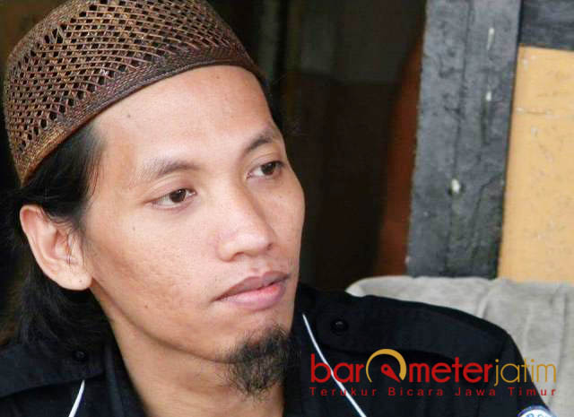 DUGAAN KORUPSI: Nihrul Bahi Al Haidar, ada dugaan penyalahgunaan dana anggaran proyek pembuatan embung di Lamongan. | Foto: Barometerjatim.com/ROY HASIBUAN