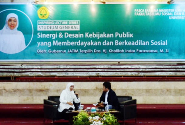 EFEKTIFITAS BUMDES: Khofifah, siapkan desain efektifitas dari penguatan pertumbuhan ekonomi berbasis desa lewat BUMDes. | Foto: IST