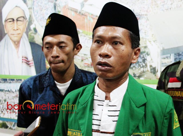 PENUNJUKAN: Rudi Tri Wahid ditunjuk sebagai ketua Ansor Jatim hingga 26 Februari 2018 setelah periodesasinya selesai 26 Desember 2017. | Foto: Barometerjatim.com/DOK