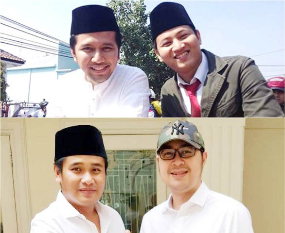 Pasangan milenial potensial. Bayu-Gus Abid (foto bawah) bisa ulangi sukses Emil-Arifin. | Foto: Ist