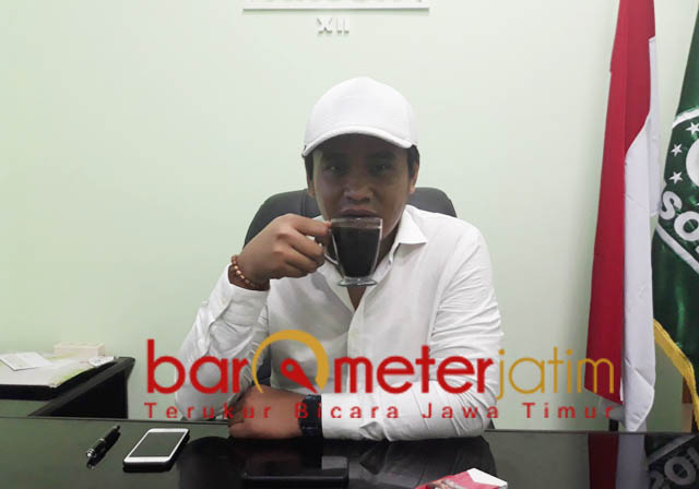 Gus Abid, masih terlalu dini untuk melompat ke pertarungan Pilwali. | Foto: Barometerjatim.com/roy hasibuan