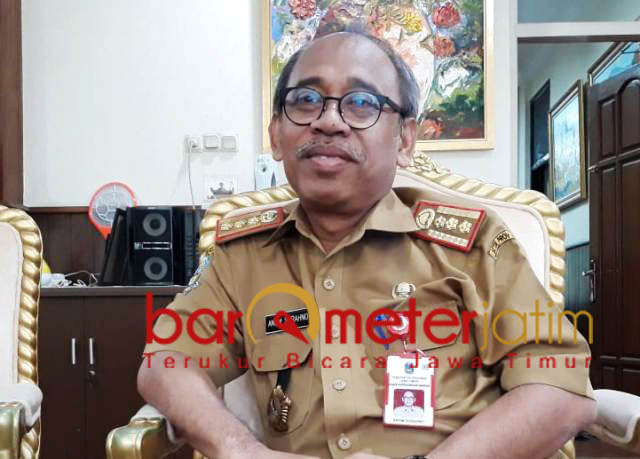 Anom Surahno. Hasil tes CPNS molor, tak ada rekayasa. | Foto: Barometerjatim.com/abdillah hr