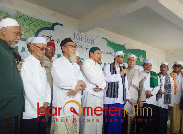 Forum Habaib, Kiai dan Masyayaikh Jatim dukung Prabowo-Sandi. | Foto: Barometerjatim.com/abdillah hr