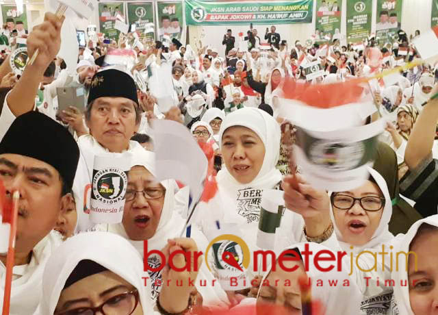Meriah! Deklarasi JKSN Arab Saudi di Jeddah, Jumat (11/1). | Foto: Barometerjatim.com/Roy Hasibuan