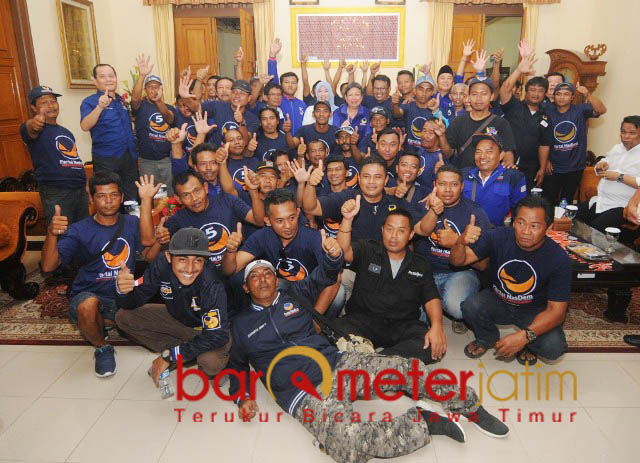 Tempuh 1.300 Km demi rasa cinta kepada Tanah Air. | Foto: Barometerjatim.com/natha lintang