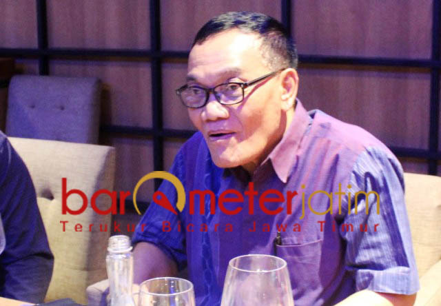 Imam Sunardhi, dorang Gus Hans maju di Pilwali Surabaya 2020. | Foto: Barometerjatim.com/abdillah hr