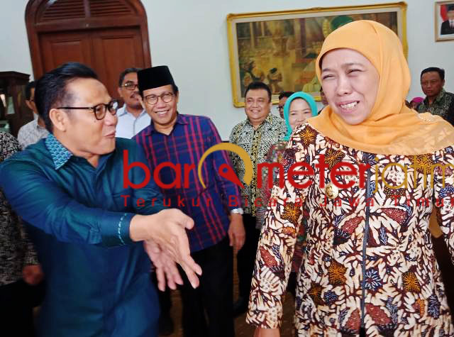 Merapat ke Khofifah, Cak Imin sedang mainkan jurus Kungfu Panda. | Foto: Barometerjatim.com/abdillah hr
