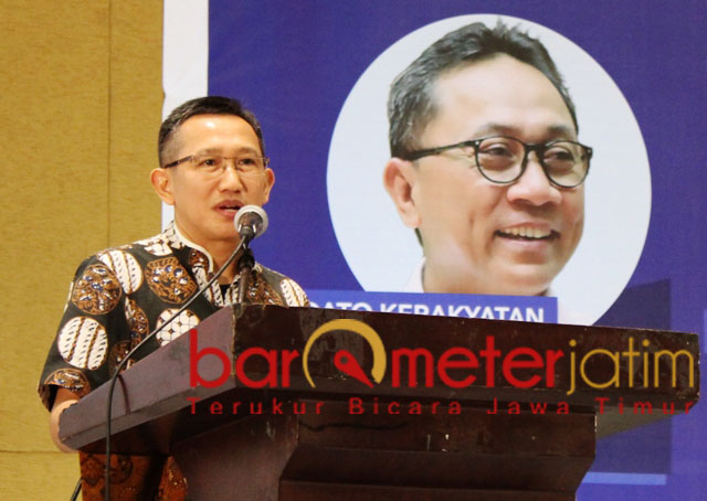 Parpol tak lolos PT karena gagal membangun jaringan sosial. | Foto: Barometerjatim.com/roy hs