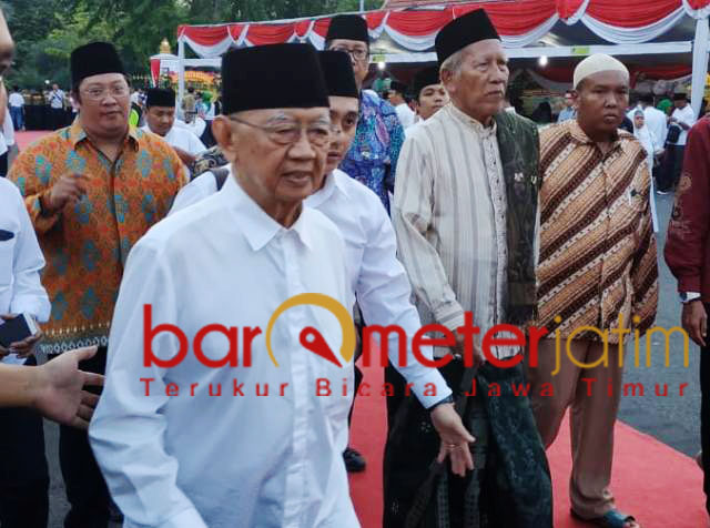 KH Salahuddin Wahid (Gus Sholah) pilih netral di Pilpres 2019. | Foto: Barometerjatim.com/abdillah hr