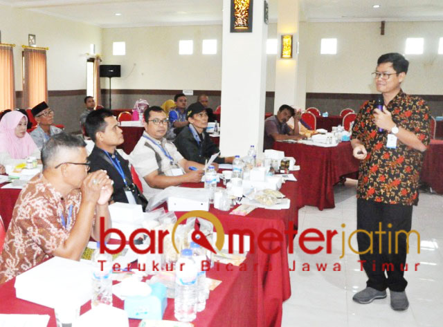Pelatihan IKM yang digelar BPWS dan Disperindag Pamekasan. | Foto Barometerjatim.com/wira harlijadi