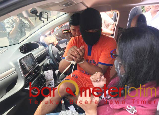 Gelar perkara pembunuhan wanita di kebun jagung Gresik. | Foto: Barometerjatim.com/didik hendriyono