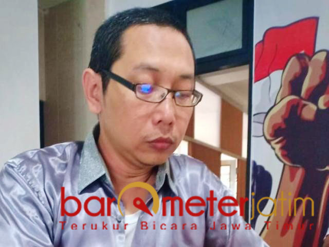 Rudi Yono Antonio, ingatkan KPU-Bawaslu jangan terintervensi. | Foto: Barometerjatim.com/wira harlijadi