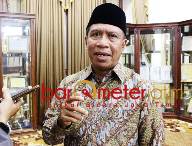 Zainudin Amali, elektabilitas Jokowi-Ma'ruf stabil di atas 50 persen. | Foto: Barometerjatim.com/roy hs