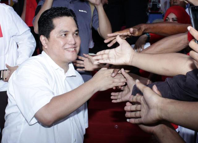 Erick Thohir, tol Paspro membuat denyut perekonomian ndonesia bagian timur makin kencang. | Foto: Ist