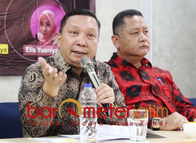 Fandi Utomo, ajak memilih dengan rasional bukan karena politik uang. | Foto: Barometerjatim.com/dok