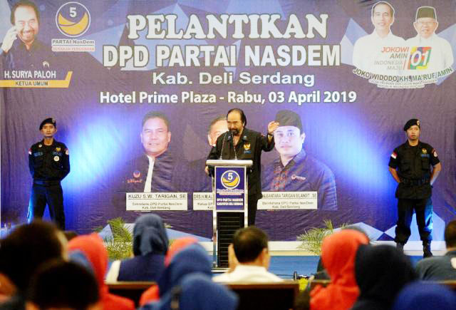 Surya Paloh, Jokowi mampu menggerakan perubahan restorasi yang diinginkan Nasdem. | Foto: Ist