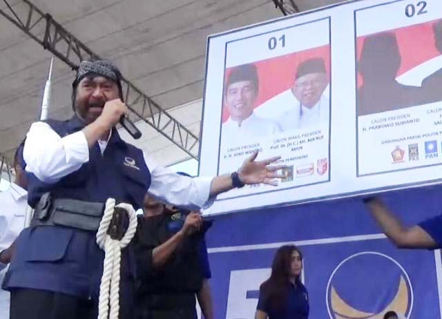 Surya Paloh, konsisten membawa Nasdem mendukung pemerintahan Jokowi yang berujung peningkatan elektoral. | Foto: Ist