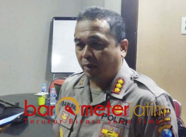 Frans Barung Mangera, pelaku rusuh May Day di Surabaya kelompok Anarko. | Foto: Barometerjatim.com/nantha lintang