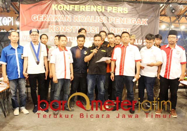 GKPKN serukan elite politik segera rekonsiliasi untuk keutuhan Indonesia. | Foto: Barometerjatim.com/roy hs