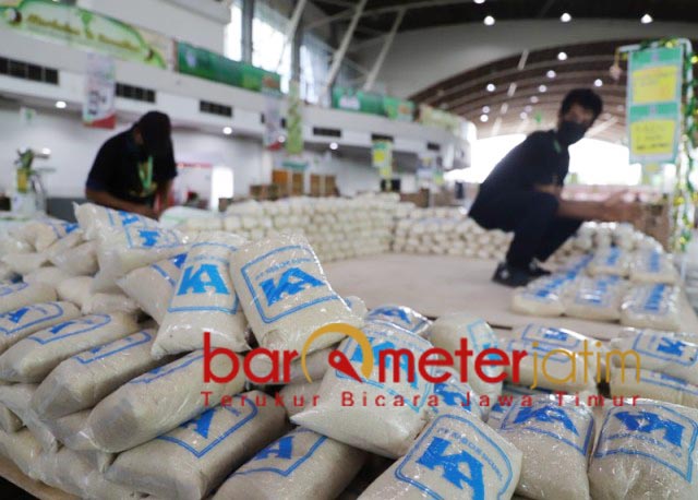 LEBIH MURAH: Harga komoditas di Lumbung Pangan Jatim di bawah harga pasaran. | Foto: Barometerjatim.com/ROY HS