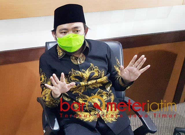 INTERPELASI: Mohammad Fawaid, interpelasi digalang karena Khofifah tak merespons DPRD Jatim. | Foto: Barometerjatim.com/ROY HS