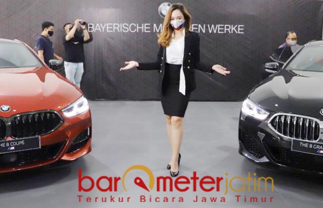 RAGAM PILIHAN: THE 8 Coupe dan THE 8 Gran Coupe, ragam pilihan sports Car mewah dari BMW. | Foto: Barometerjatim.com/ROY HS