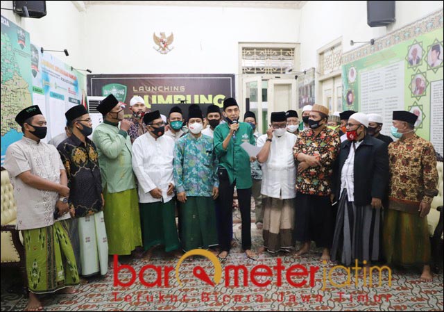 TETAP SOLID: 23 MWCNU solid dukung duet kepemimpinan KH Sulaiman Nur-HA Muhibbin Zuhri. | Foto: Barometerjatim.com/ROY HS