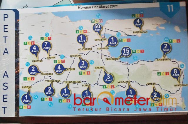 JADI SOROTAN BPK: 112 aset yang dikuasai PT PWU, salah satu BUMD Jatim, tak semuanya masuk neraca. | Foto: Barometerjatim.com/ROY HS