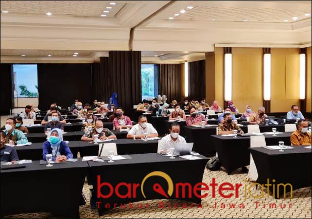 FORUM KEMITRAAN: Bappeda Jatim gelar forum kemitraan dengan perusahaan CSR dan NGO. | Foto: Barometerjatim.com/IST