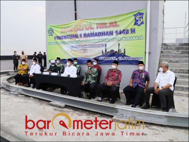 PUNYA MENARA SENDIRI: Muhibbin Zuhri, berharap Surabaya punya menara untuk rukyatul hilal. | Foto: Barometerjatim.com/ROY HS