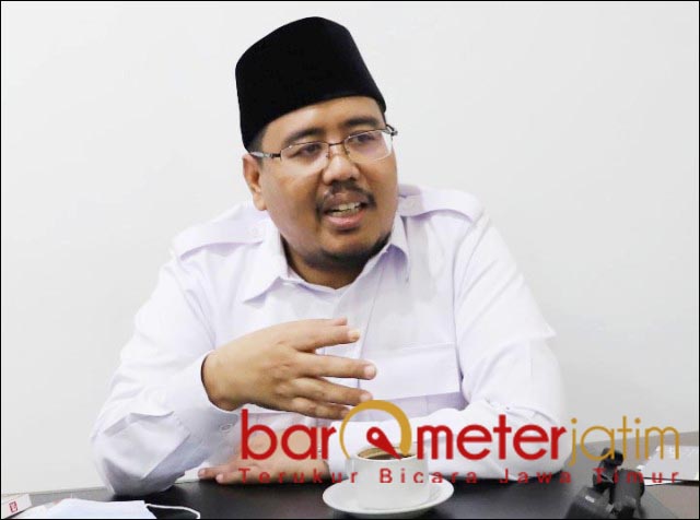 JATIM KECOLONGAN: Anwar Sadad, munculnya varian baru Covid-19 sudah ada early warning. | Foto: Barometerjatim.com/ROY HS