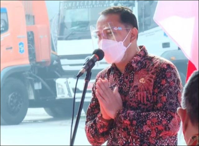 TERIMA KASIH RISMA: Eri Cahyadi berterima kasih kepada Risma atas berdiri dan beroperasinya PSEL Benowo. | Foto: IST