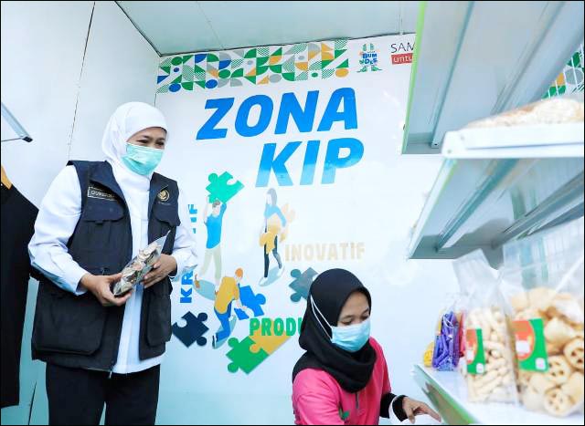 KOLABORASI: Khofifah, pengembangan BUMDesa dibutuhkan kolaborasi dengan seluruh elemen. | Foto: Barometerjatim.com/IST