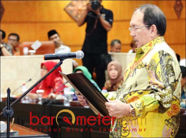 CELAH MALADMINISTRASI: Freddy Poernomo, ada celah Khofifah bisa di-PTUN-kan atau dilaporkan ke Ombudsman. | Foto: Barometerjatim.com/IST