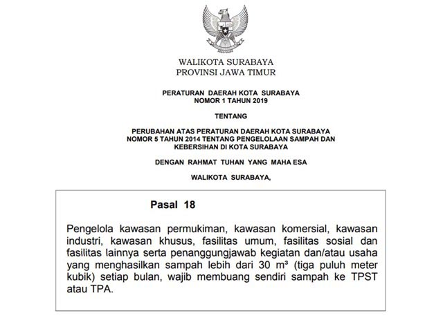 LANGGAR PERDA: Hotel membuang sampah di Tempat Pembuangan Sementara (TPS) jelas-jelas melanggar Perda. | Foto: IST