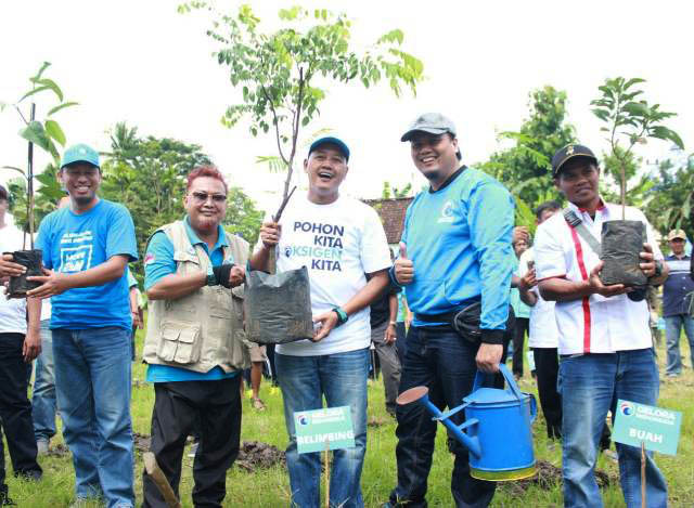 SATU JUTA POHON: Gelora Jatim, target tanam satu juta pohon dalam dua tahun ke depan. | Foto: IST