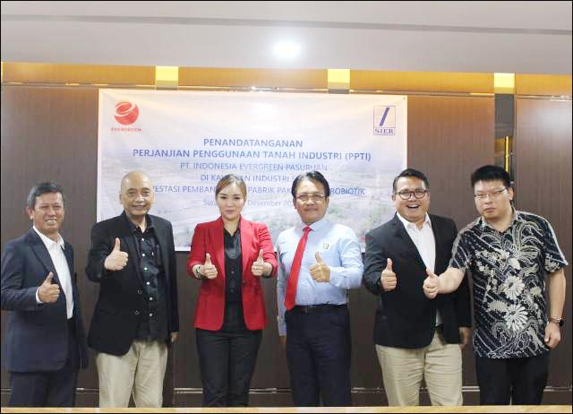 SAMBUT GEMBIRA: PT SIER dan Evergreen menyambut gembira PPTI terkait investasi Rp 350 miliar di PT PIER. | Foto: Barometerjatim/IST