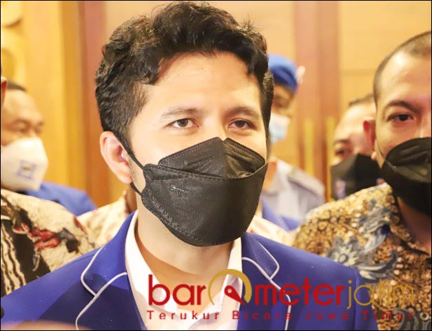DUKUNGAN BERTAMBAH: Emil Elestianto Dardak, jumlah dukungannya bertambah saat Musda. | Data: Barometerjatim.com/ROY HS