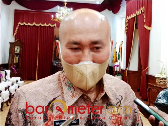 TEMUAN BPKP: Wahid Wahyudi, perintahkan Inspektorat usut kasus dana hibah LPJU. | Foto: Barometerjatim.com/ABDILLAH