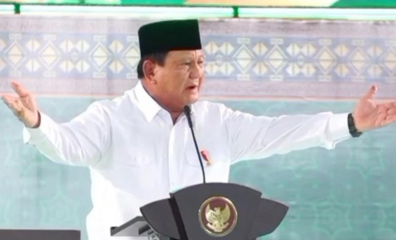 GERAM: Prabowo Subianto sebut koruptor maling-maling dan monyet-monyet ndableg. | Foto: IST
