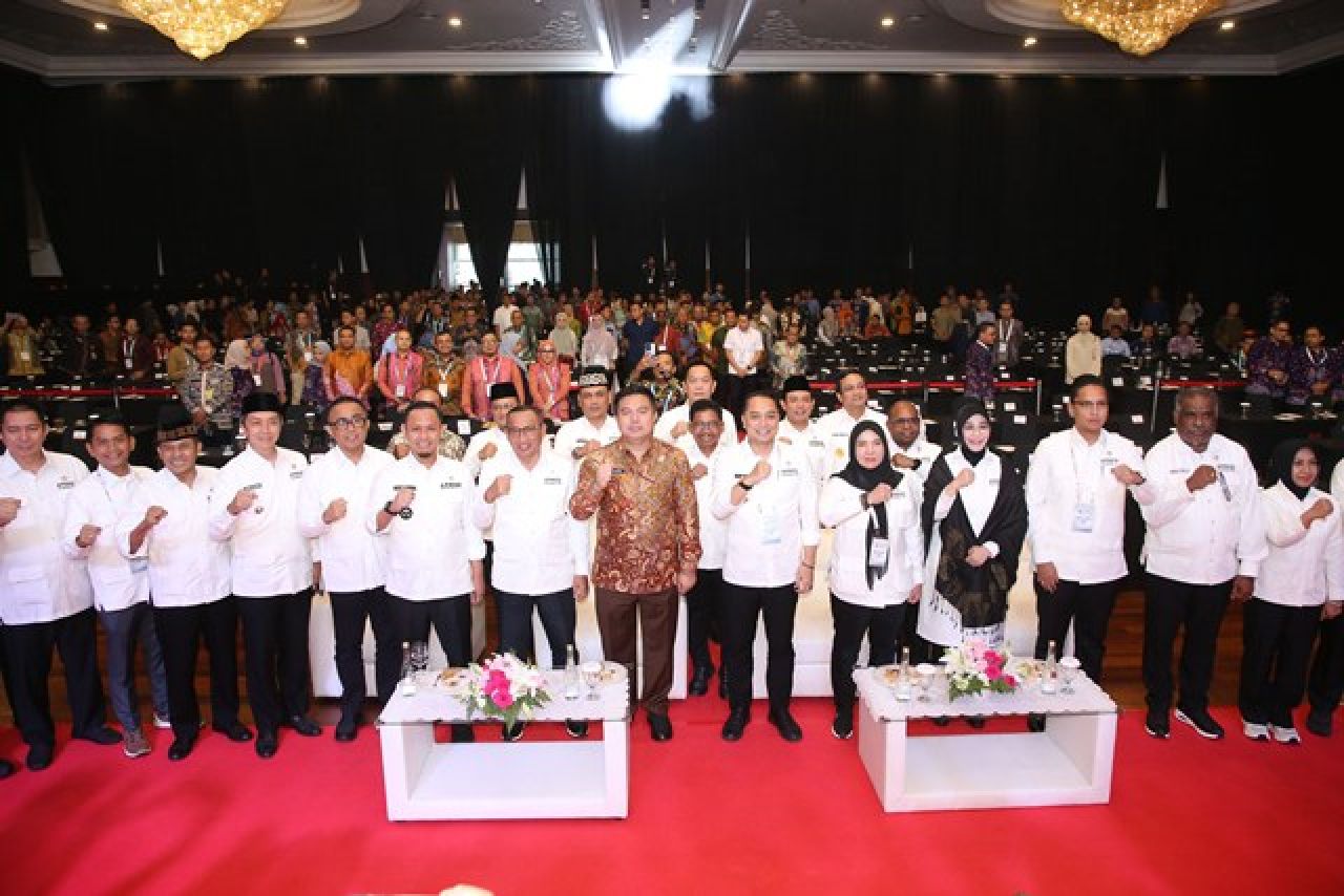 SATU SUARA: Munas Apeksi, sepakat tidak ada kota lebih maju dan tidak ada kota tertinggal. | Foto: Humas