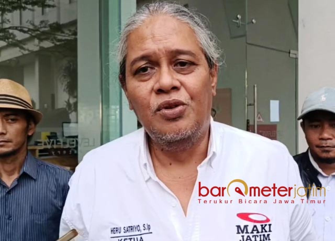 TAK TERLIBAT: Heru Satriyo, yakin Khofifah tidak terlibat korupsi hibah. | Foto: Barometerjatim.com/BKT