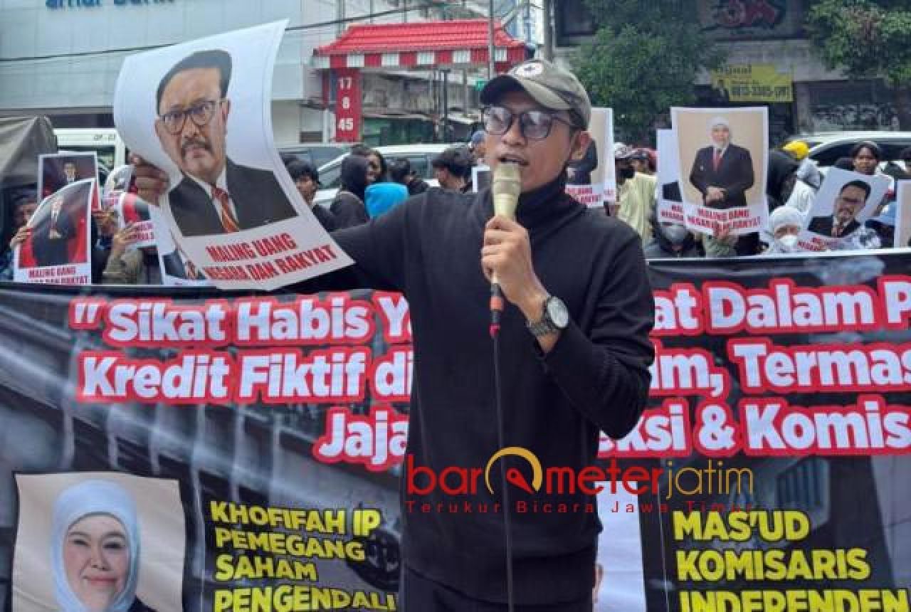 USUT HINGGA KOMISARIS: Sibro Mulisi, usut komisaris dalam kasus kredit fiktif Bank Jatim. | Foto: Barometerjatim.com/BKT