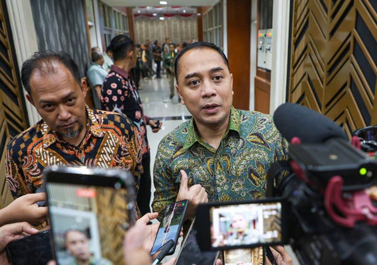 GERAM: Eri Cahyadi, Surabaya jangan dikotori pesta seks gay. | Foto: Barometerjatim.com/HPS