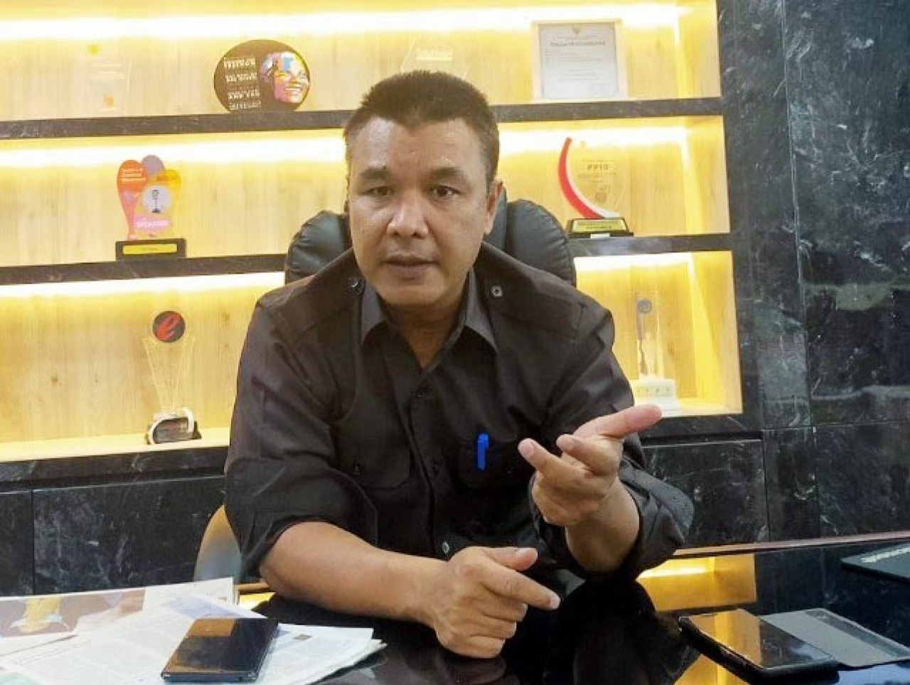 PEMKOT MEMBANTAH: Fikser, bantah keras ada ASN Pemkot Surabaya main judi online. | Foto: Humas