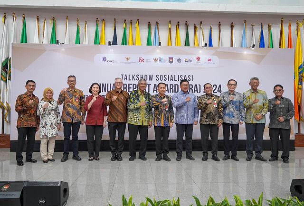 SOSIALISASI: Sosialisasi terkait penyelenggaraan Annual Report Award (ARA) 2024. | Foto: IST