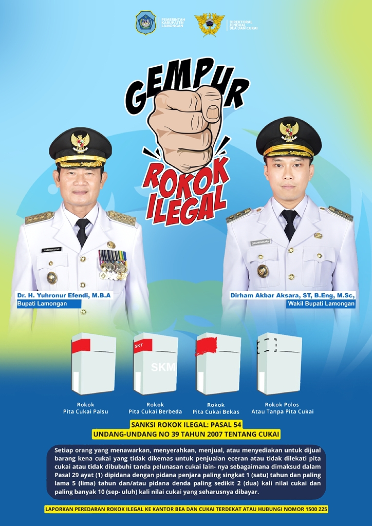 Gempur Rokok Lamongan 2025