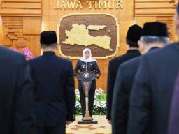 Gerbong Mutasi Pemprov Jatim Bergerak Lagi, Khofifah Lantik 11 Pejabat Eselon II